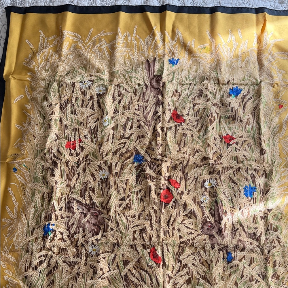 Hermes Les Bles Scarf - Picture 2 of 13